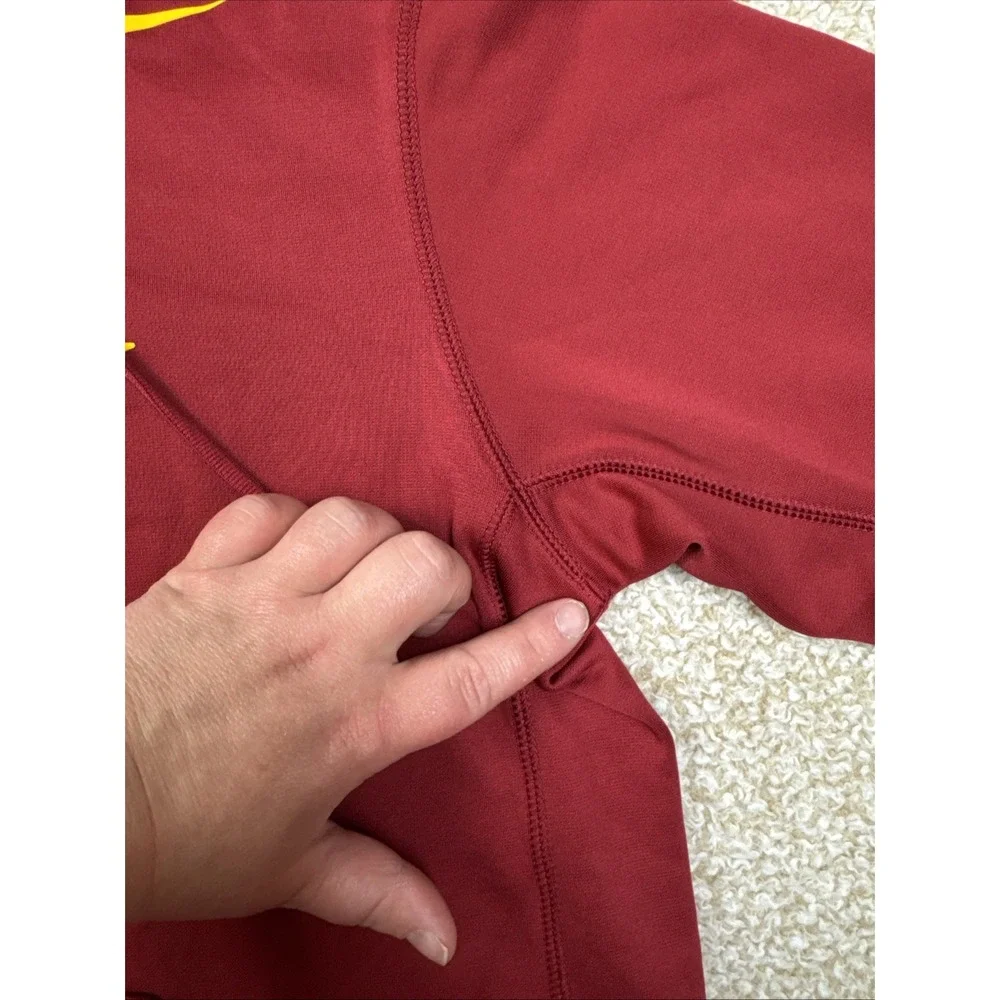 University Southern California Nike Therma-Fit Hoodie Men's M Red NCAA Football